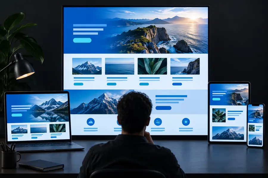 Verfeinertes emergent Website-Layout zur genaueren Prüfung